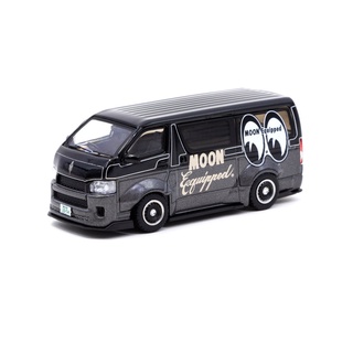 Tarmac Works BK 1/64 Toyota Hi ace Mooneyes [SGMTW001]