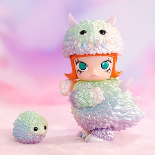 (ขายแยก) POPMART - Molly x Instinctoy - Erosion Molly Costume - Moster Fluffy Molly **SPECIAL**