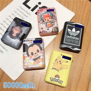 (ของแท้)Power Bank 50000mAh  NEWSTYLE พาวเวอร์แบงค์ แบตเตอรี่สำรอง  cute large capacity 2.1A Fast Universal Charge