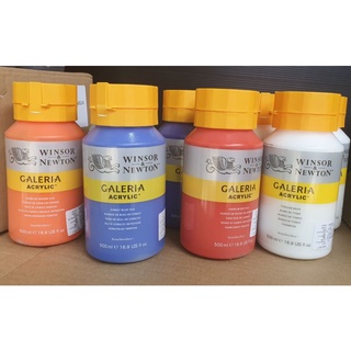 Winsor &amp; Newton Galeria Acrylic Colours สีอะคริลิค 500ml.