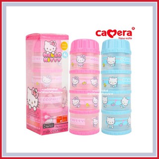 กระปุกตวงนม ที่แบ่งนมผงเด็ก 4 ชั้น คาเมร่า Kitty-Daniel Camera milk container [CMR]