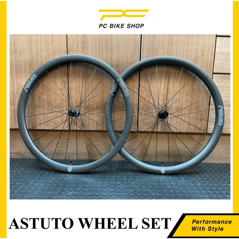 ASTUTO WHEELSET 36MM FOR GRAVEL BIKE