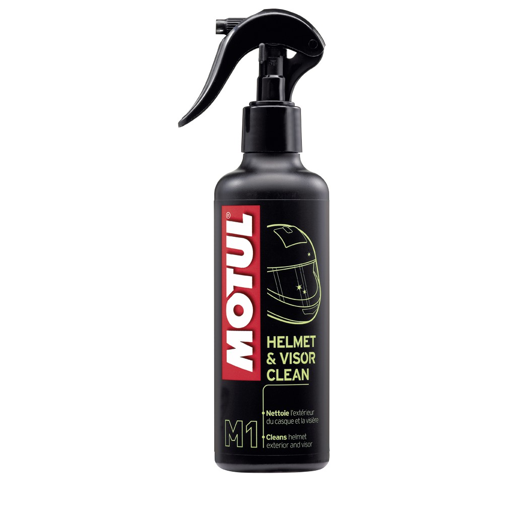 สเปรย์ทำความสะอาดหมวกกันน็อคภายนอก MOTUL M1 HELMET & VISOR CLEAN 250 ml
