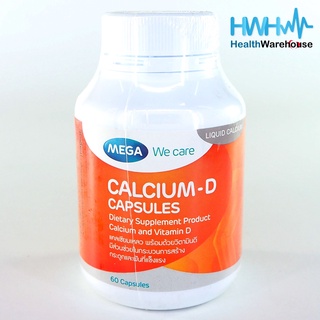 Mega We Care Calcium-D 60 เม็ด