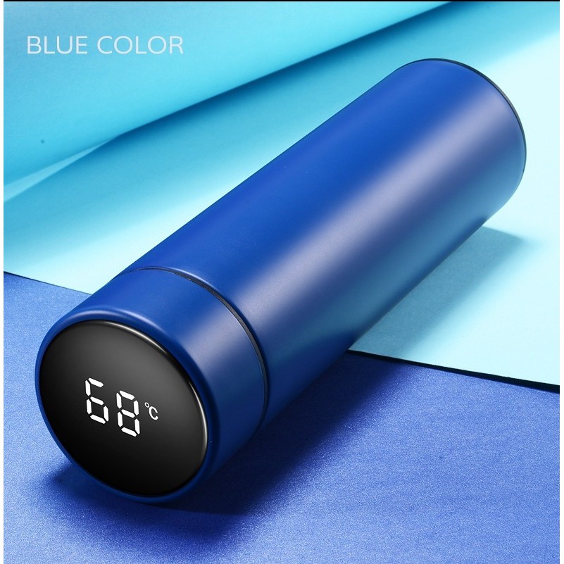 A-VF-05-m กระบอกน้ำเก็บอุณหภูมิอัจฉริยะ มีจอแสดงอุณหภูมิ (Vacuum Flask) ผลิตจากแสตนเลสชั้นดี 500 ml สะดวกต่อการใช้งาน