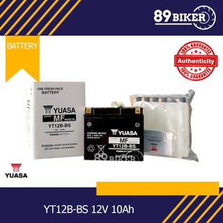 แบตเตอรี่มอเตอร์ไซค์ Yuasa YT12B-BS