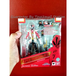 BANDAI : S.H.Figuarts SAMURAI SENTAI SHINKENGER : SUPER SHINKEN RED [2012] สินค้าล๊อต HK ของแท้ 100%