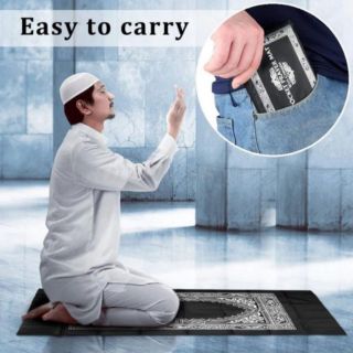 MuslimPrayer  Portable  Mats  with Compass In Pouch Travel Home