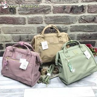 ANELLO 2 WAY PU LEATHER BOSTON BAG ของแท้ ราคาถูก