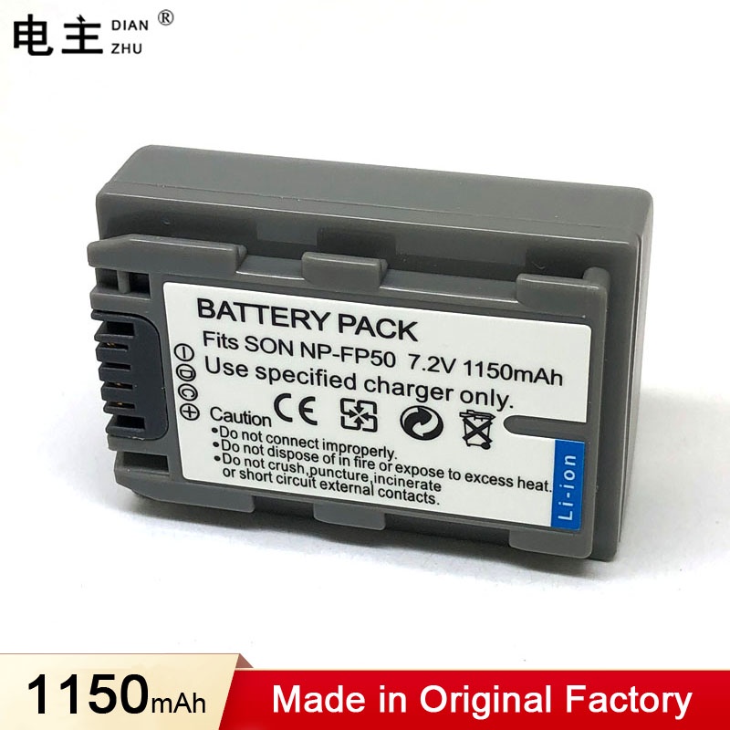 NP-FP50 NPFP50 NP FP50 Battery Charger For SONY FP30 FP51 DCR SR30 SX40 SX40R SX41 HDR CX105 CX190 H