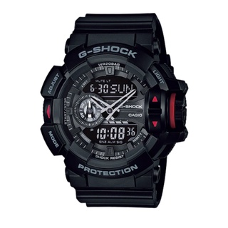 Casio G-Shock นาฬิกาข้อมือผู้ชาย สีดำ สายเรซิ่น รุ่น GA-400-1B ประกัน 1 ปี จากร้าน henghengwatch