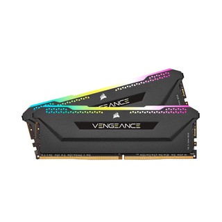 CORSAIR VENGEANCE PRO RGB SL BLACK 32GB (16GBx2) RAM DDR4 3600MHz (CMH32GX4M2D3600C18)