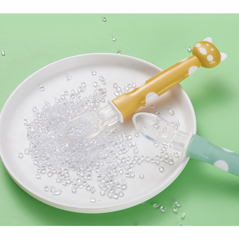 ช้อนป้อนอาหาร (Ab64) - ช้อนป้อนอาหารซิลิโคน (ด้ามหมู) - รูปที่ 3