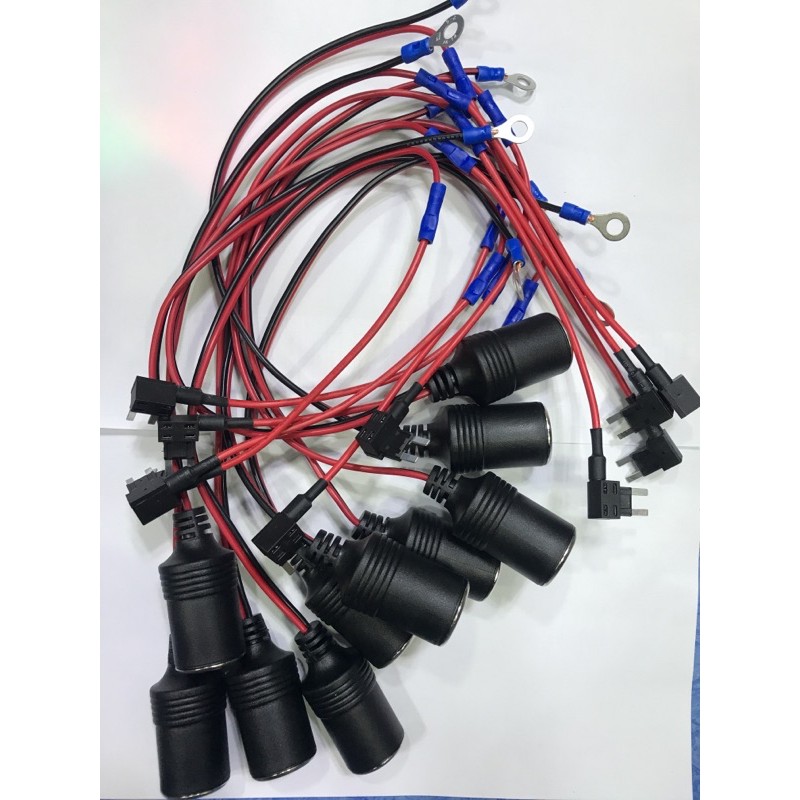 ชุดฟิวส์แท็ป Mini fuse Tap ต่อกล้องหน้ารถ แบบต่อสำเร็จ แถมฟิวส์15A