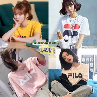 💛พร้อมส่ง💛เสื้อยืด Fila สุดฮิต