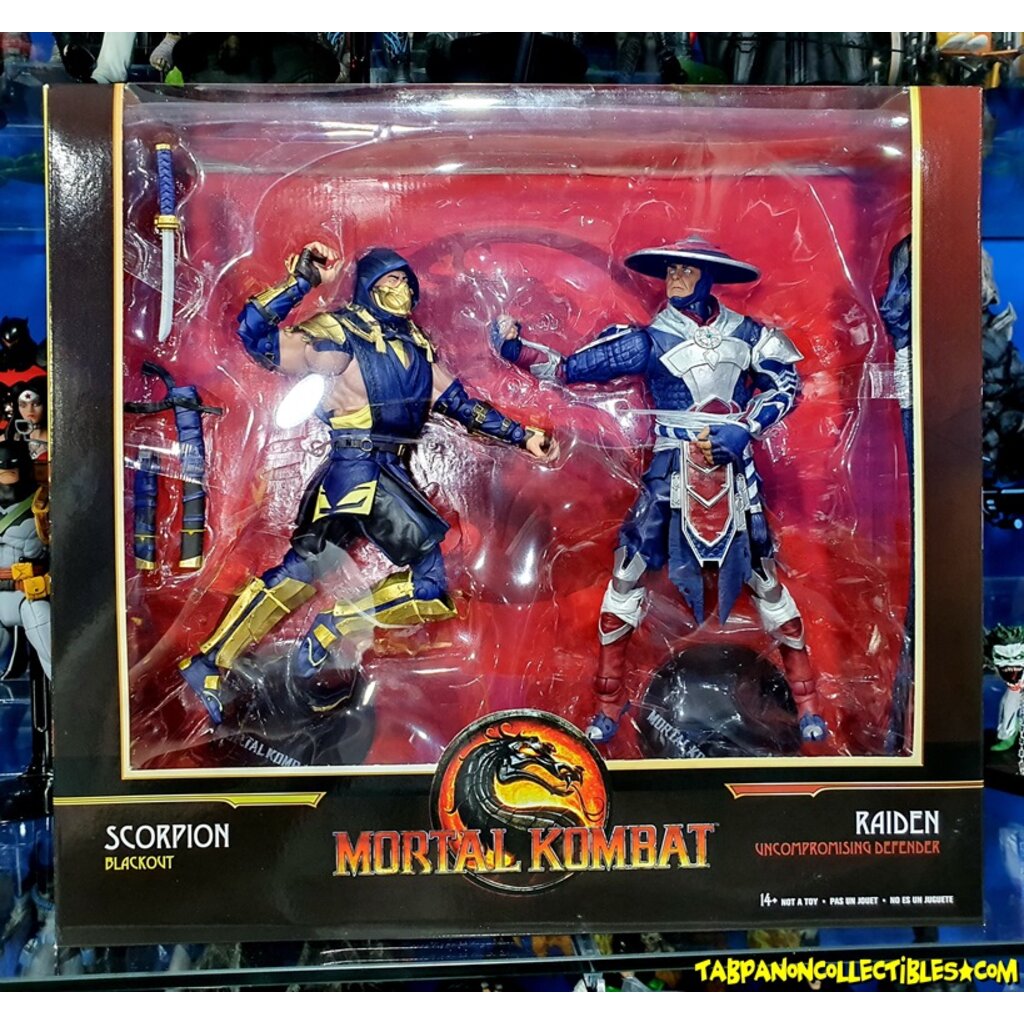 2020.11 McFarlane Mortal Kombat XI Scorpion and Raiden 7Inch Action