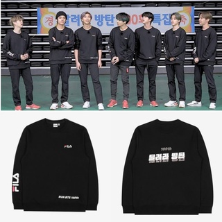 (พรี)Sweatshirt Run BTS 10th FilaxBTS - แท้ กด official