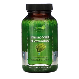 Irwin Naturals Immuno-Shield All Season Wellness 100 Liquid Soft-Gels