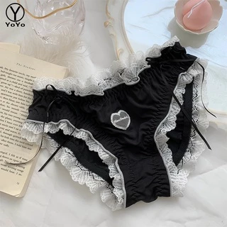 YOYO กางเกงในเซ็กซี่ผู้หญิง Sexy ลูกไม้ ขอบบาง คุณภาพดี นุ่มเบาสบาย เนื้อนิ่ม รุ่น0960