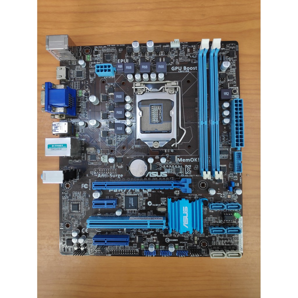 MAINBOARD (เมนบอร์ด) 1155 ASUS P8H77-M LE มือสอง