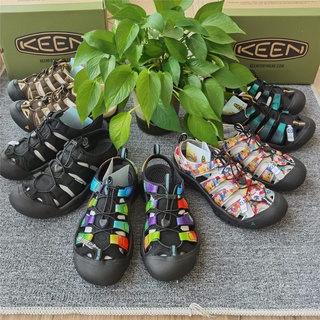 (ขนาด 10 มี 5 สี) รองเท้าแตะ Keen NEWPORT H2 รองเท้าเดินป่ายอดนิยมของผู้ชายและผู้หญิง พร้อมกล่อง พร้อมโลโก้