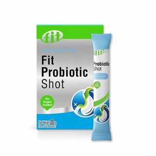 Fit-Probiotic shot ฟิต โพรไบโอติก ช็อต ปรับสมดุลในลำไส้ แบบช็อต บรรจุ 30 ซอง/กล่อง