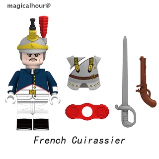 Magicalhour ของเล่นตัวต่อฟิกเกอร์ทหาร Napoleonic Wars แนวฝรั่งเศส