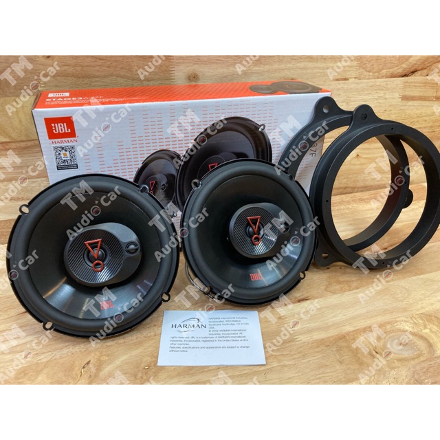 ฐานรองลำโพงตรงรุ่น NISSAN + ลำโพง ขนาด 6.5” JBL STAGE3 637F 225Watts จำนวน 1คู่