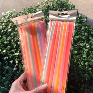 🔆 Eco life 🔆  หลอดซิลิโคน  หลอดหัดดื่ม ตัดได้ นิ่มใช้ซ้ำได้ …