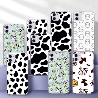 เคสโทรศัพท์มือถือแบบนิ่ม TPU ใส ลายการ์ตูนวัว 56A สําหรับ OPPO A5s A7 2018 A77 F3 A8 A31 2020 A83 A1 A93 F11 A9 F5 A73 2017 F7 F9 Pro