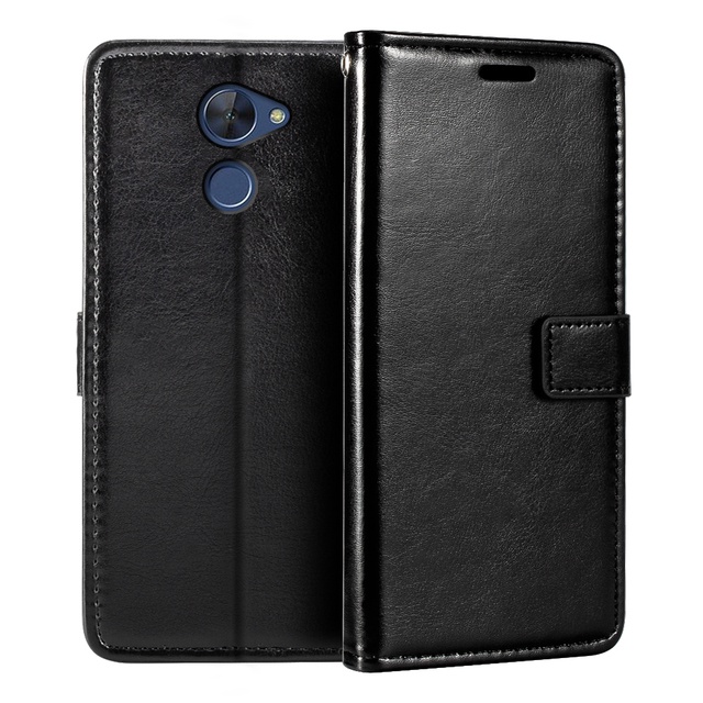 เคสโทรศัพท์หนัง PU ฝาพับ พร้อมช่องใส่บัตร สําหรับ Huawei Y7 2017 TRT-LX1 TRT-LX2 TRT-LX3 Y7 Prime 2017 TRT-AL00A