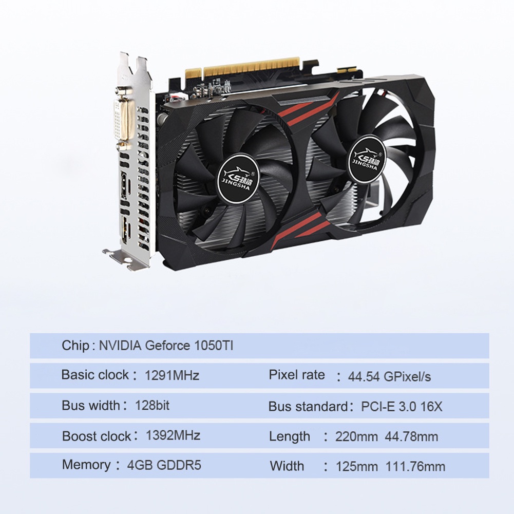 การ์ดจอGenuine Brand New GTX Graphics Card 128bit GDDR5 GTX 1050 TI/960