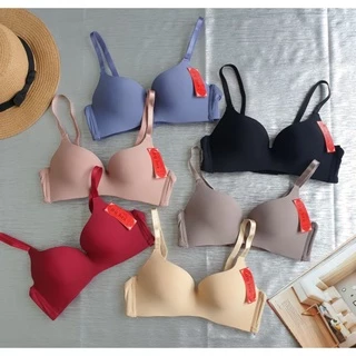 🧸บราไร้โครง ดันทรงในตัว สวยสไตล์เรียบหรู 👙เต้าเล็ก ไซส์ 32-36