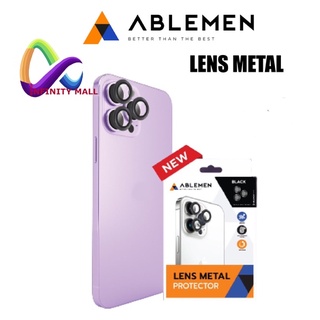 ฟิล์มกล้อง แบบวงแหวน Ablemen สำหรับ iPhone 14 pro max / 14 pro  Lens Metal ฟิล์ม เลนส์กล้อง