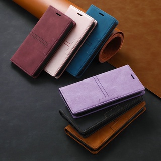 เคสโทรศัพท์หนังแบบฝาพับสไตล์ย้อนยุคสําหรับ Samsung Galaxy A12 A22 A32 A42 A52 A52s A72 5G A32 A22 4G