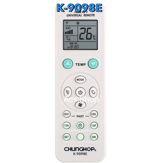 รีโมทแอร์ รวม รุ่นK9098E