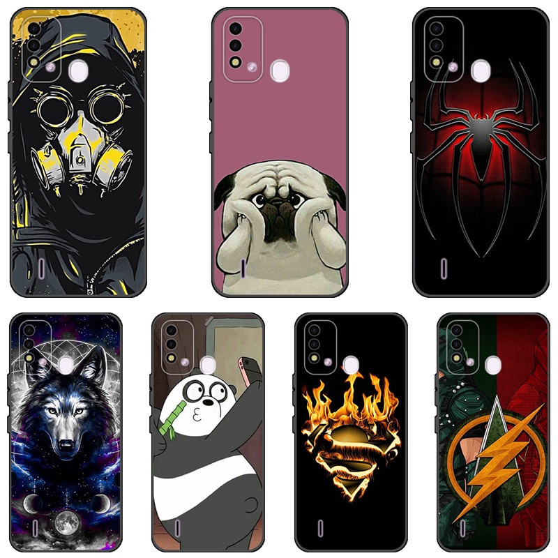 ITEL vision 2S P37 P651L P651W แฟชั่นน่ารักทาสีป้องกันกรณีเคสโทรศัพท์