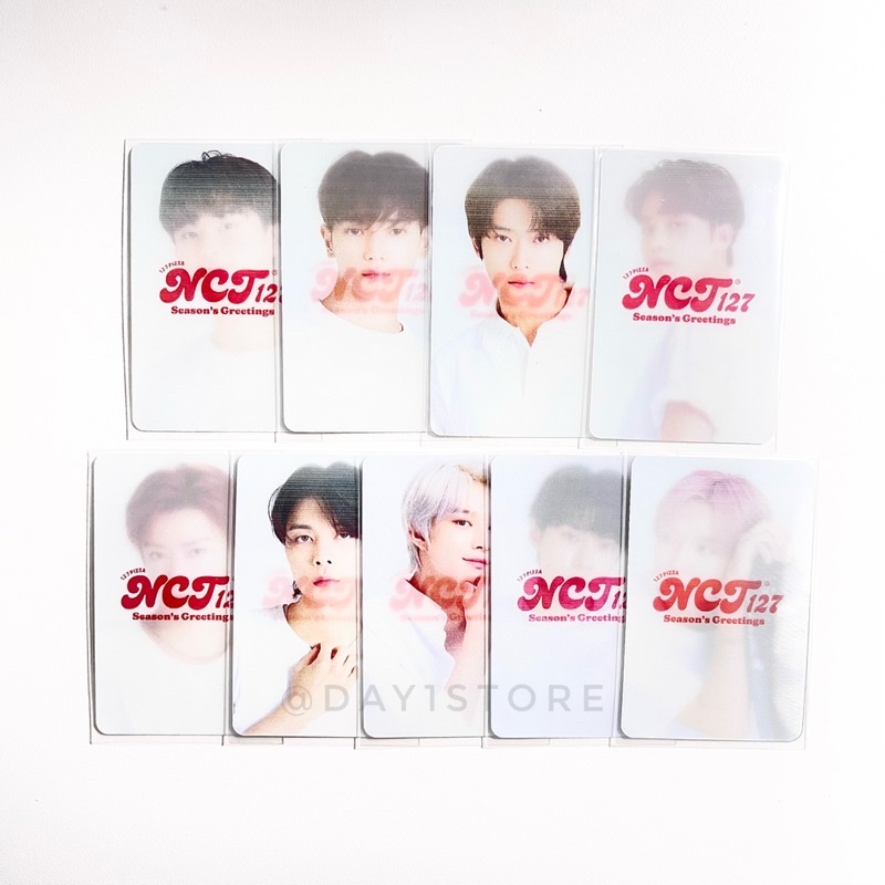 NCT 127 Season’s Greeting 2022 - KNPOPS Lenticular Photocard [เลนติ โฟโต้การ์ด]