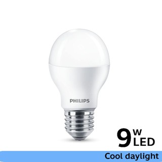 PHILIPS หลอดไฟ Essential Buib 9W Daylight