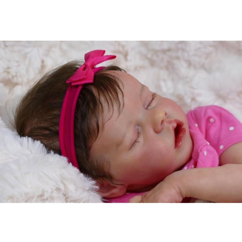 CODH ดวงตาตุ๊กตาเด็กทารกแรกเกิดซิลิโคนนุ่ม 8in