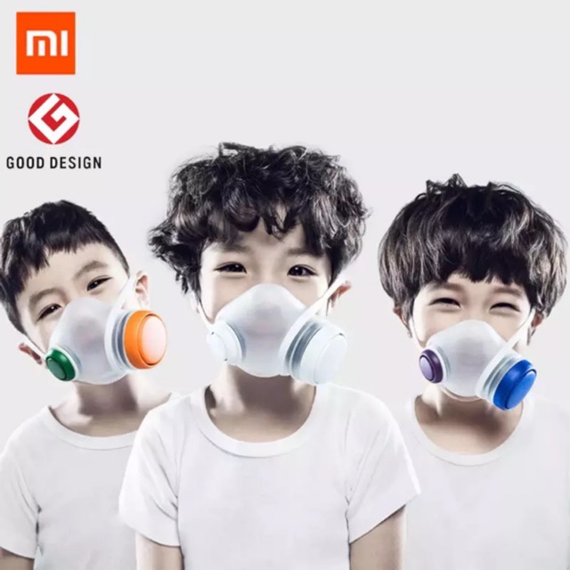 พร้อมส่ง!! หน้ากากเด็ก F95 Xiaomi Woobi ป้องกันฝุ่นและเชื้อโรค Siliconeซิลิโคน