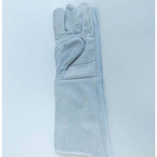 ถุงมือหนัง ซับทนความร้อน 16"  Leather gloves, heat resistant lining, 16" &lt;PP600&gt;