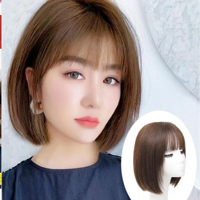 วิกผมผู้หญิง วิกผมบ๊อบ วิกผมบ๊อบเรียบลม bobo Wig