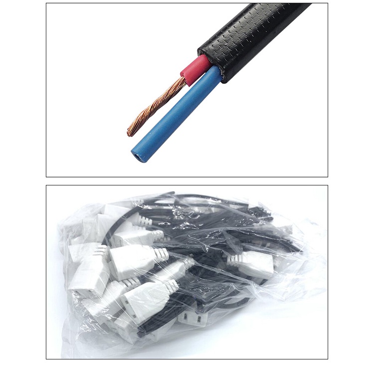 ((แพ็ค 10 ชิ้น) ปลั๊กไฟ 2 รู ตัวเมีย 10A สองขา ตัวเมีย 220V กันน้ํา ปลั๊ก AC - รูปที่ 5