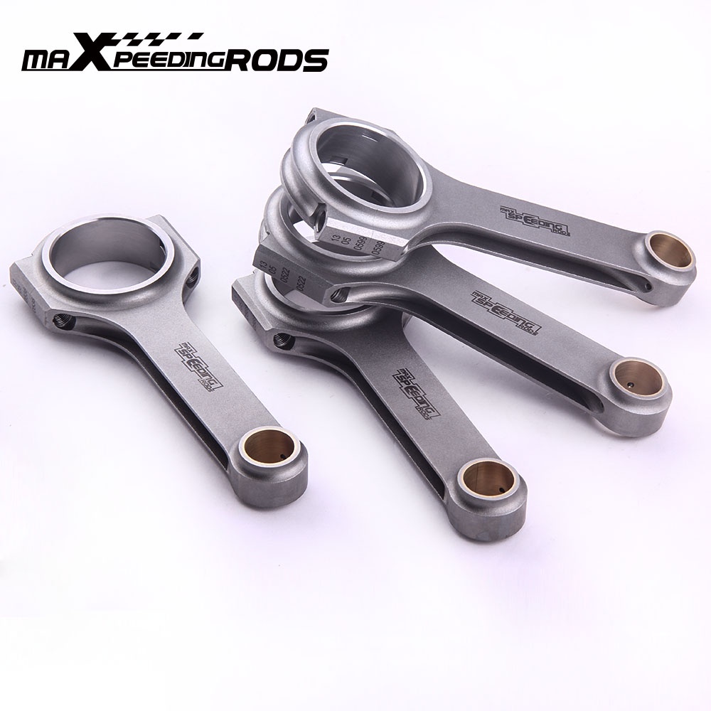 4x Forged Connecting Rods for Mitsubishi Colt CZT Lancer Mirage 4G15 1.5L 131mm Racing for  CZT Lancer Mirage 4G15 800HP