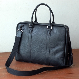 02-133 leather laptop bag กระเป๋าเอกสารหนังแท้ กระเป๋าผู้ชายหนังแท้ กระเป๋าใส่คอมหนังแท้ แบรนด์ klaas ของแท้