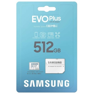 Samsung 512GB EVO Plus Micro SDXC With Adapter