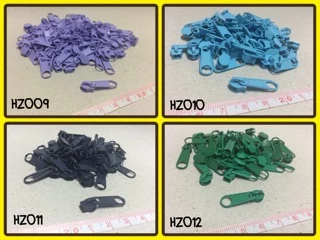หัวซิปไนล่อน เบอร์ 3,เบอร์ 5 (12 ชิ้น/แพ็ค)
