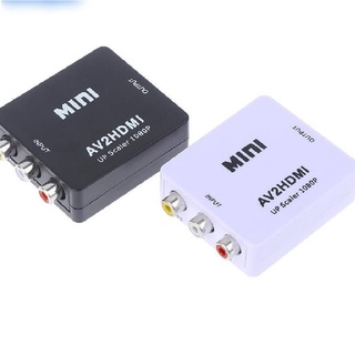 อะแดปเตอร์แปลง Mini 3Rca Av To Hdmi Av2Hdmi 1080P