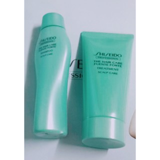 SHISEIDO  THE HAIR CARE FUENTE  FORTE Shampoo AND Treatment  แชมพู และ ครีมนวด ดูแลหนังศรีษะ